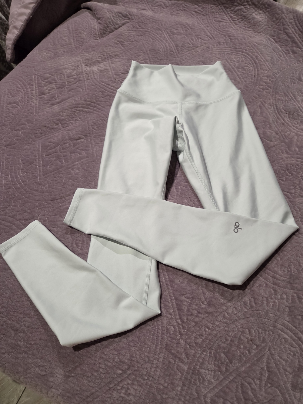 ALO Yoga Highwaist Leggins Light Blue